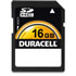 Thumbnail 1 : Duracell High Capacity 16GB Class 4 SD Memory Card