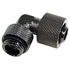 Thumbnail 1 : Phobya 62253 13/10mm (10x1,5mm) compression fitting 90° revolvable G1/4 - black nickel