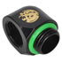 Thumbnail 1 : BP-MBWP-C39 Bitspower 1/4" BSPP 90 Degree Short Fitting - Matte Black