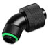 Thumbnail 1 : Bitspower 1/4" BSPP - 1/2" ID - 3/4" OD Rotary 45 Degree Comp -Matte Black