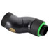 Thumbnail 1 : Bitspower BP-MB90R3D G1/4" Matte BlackTriple Rotary 90 Degree G 1/4 Male to Female Fitting