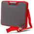 Thumbnail 3 : Targus Semi Hard Laptop Bag, Silver/Red upto 15.4" Laptops