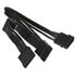 Thumbnail 1 : 20cm NZXT Black Molex to 3 SATA Cable