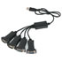 Thumbnail 1 : Newlink Single USB to 4 x Serial D9 Connectors (Convert one USB to 4 Serials)