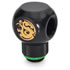 Thumbnail 2 : Bitspower BP-MBTR-C G1/4" Matt Black T-Rotary G1/4" X2 Extender