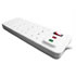 Thumbnail 1 : LMS Data Extension Block (PDU) 8 Way with Surge Protection, White, 1.8M Power Lead