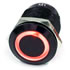 Thumbnail 1 : Phobya 71136 push-button 19mm black alu, Red lighting