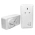 Thumbnail 1 : Newlink Homeplug NL-HP200PTDL 200Mbit Powerline inc Pass through Mains Plug Adaptor - Twin Pack