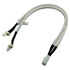 Thumbnail 1 : Phobya Y-Cable 3Pin Molex to 2x 3Pin Molex 30cm - UV white