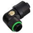 Thumbnail 1 : Bitspower G1/4 Matte Black Dual Rotary 90-Degree Compression Fitting-ID 3/8" OD 1/2"