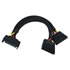 Thumbnail 1 : Phobya Sata Splitter cable 15cm black