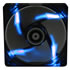 Thumbnail 1 : 140mm BitFenix Spectre Black Fan Blue LED Quiet, Fluid Dynamic Bearings (FDB) 1000rpm