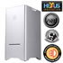 Thumbnail 1 : Silverstone Fortress FT03S Silver Micro/Mini/DTX-ATX Mini Tower Case w/o PSU