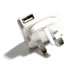Thumbnail 2 : Veho VAA-003-WHT USB Mains Charger UK 3 Pin Single USB White