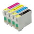 Thumbnail 1 : Epson Compatible T0711-0714 Inks 1xCyan 1xMagenta 1x Yellow 1x Black