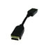 Thumbnail 1 : Xclio Display Port to HDMI Adaptor 15cm Cable Black