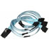 Thumbnail 1 : Supermicro CBL-0116L Mini SAS to 4 x Internal 7-pin SATA Cable