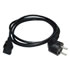 Thumbnail 1 : Xclio Power / Kettle Lead 1.8m EURO 2 Pin Power Cord/Cable - Black