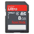 Thumbnail 1 : SanDisk Ultra SDHC Secure Digital Memory Card - 8GB