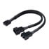 Thumbnail 1 : Akasa Premium 4pin PWM 2 into 1 Fan Power Splitter Cable