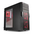 Thumbnail 1 : Sharkoon T28 Black Mid Tower Case with Red Interior with Side Window No PSU