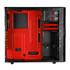 Thumbnail 3 : Sharkoon T28 Black Mid Tower Case with Red Interior with Side Window No PSU