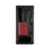 Thumbnail 4 : Sharkoon T28 Black Mid Tower Case with Red Interior with Side Window No PSU