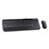 Thumbnail 2 : Microsoft Wired Desktop 600 Keyboard & Mouse Black