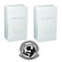 Thumbnail 1 : Netgear Mini Powerline Homeplug Kit 200mbps Twin Pack XAVB1301