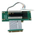 Thumbnail 1 : PCICase 2U 1 x PCI-E x 16 + 2 x 32bit Fixed/Ribbon Riser Card