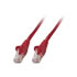 Thumbnail 1 : Cat6 SFTP Sheilded 2m RED Intellinet 344180  PVC Jacket with Gold Plated Contacts
