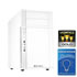 Thumbnail 1 : Silverstone Precision PS07W White Micro-ATX Case with USB 3.0 No PSU (Std ATX)