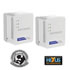 Thumbnail 1 : Nano / Micro / Mini 500 Mbps Powerline Adaptors with Gigabit Lan Netgear XAVB5101-100UKS