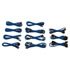 Thumbnail 1 : Corsair Professional Series HX Enthusiast TXM Series Individually Sleeved Cables Blue
