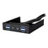 Thumbnail 1 : Silverstone FP32B-E 3.5" Black Front IO Module