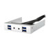 Thumbnail 1 : Silverstone FP32S-E 3.5" Silver Front IO Module with USB 3.0