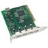 Thumbnail 1 : Scan 5 Port PCI USB2 Card NEC Chipset PC/MAC OSX Compatible Hi-End