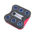 Thumbnail 1 : 6PK Monsoon 62476 ID 1/2" OD 3/4" Compression Fitting Straight - Blue