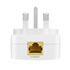 Thumbnail 2 : ZyXEL PLA4201 V2 Twin Pack 500Mbps Mini Powerline Homeplug AV QoS Ready 10/100 RJ45 Ports 128bit AES
