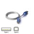 Thumbnail 1 : Belkin CU1001Laed06 USB2 Lighted Blue LED Cable 1.8m