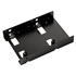Thumbnail 1 : Silverstone SST-SDP08B 3.5" to 2x2.5" Bay Converter for 2.5" HDD or SSD - Black