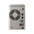 Thumbnail 4 : Qnap 2 Bay SATA III NAS/NVR 2x Gibit Lan HDD or SSD HotSwap Trays
