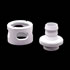 Thumbnail 1 : Monsoon 13/10mm (ID 3/8" OD 1/2") compression fitting straight - White