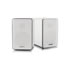 Thumbnail 1 : Microlab H21 Wireless Bluetooth White Leather Look Stereo Bookshelf Speakers 36W RMS