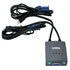 Thumbnail 1 : Edimax EK-UA2C 2x port PS2(in) USB(out)  EK-UA2C KVM Audio switch, compact size with 2 cables