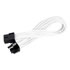 Thumbnail 1 : Silverstone 25cm 8-pin to 8-pin Braided Extension Power Cable - White