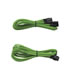 Thumbnail 3 : Individually Sleeved PSU DC Cable Kit,Type 3 (Gen 2), for AXi, AX, HX, RM, TXM - GREEN
