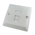 Thumbnail 1 : Scan Single Gang, Single Port Cat 5E Faceplate
