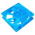 Thumbnail 1 : Akasa AK-176BL-S 80mm Blue UV Reactive Fan, Lo-noise