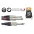 Thumbnail 1 : 1M Stagg  Stereo Jack(M) to 2xMono Jack(M)
